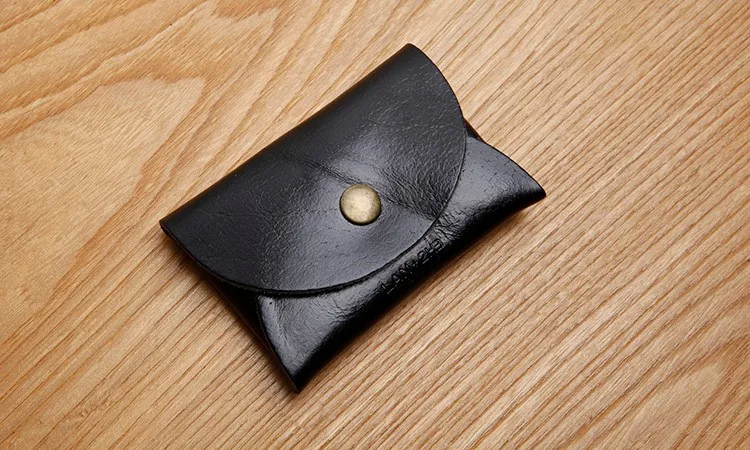 LANSPACE пояса из натуральной кожи Hasp Кошельки Держатели маленький кошелек для монет держатель для карт