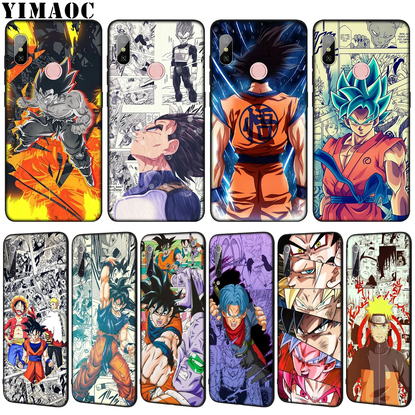 YIMAOC DRAGON BALL Z DBZ Goku Мягкий силиконовый чехол для телефона для Xiaomi mi 9 8 A2 Lite A1 6 6X 5X pocophone f1 макс 3 крышка mi 9 mi 8