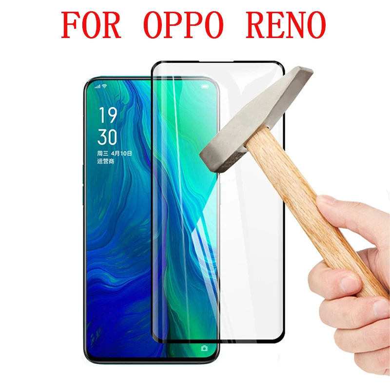 3D закаленное стекло с высоким содержанием глинозема для OPPO Reno полное покрытие