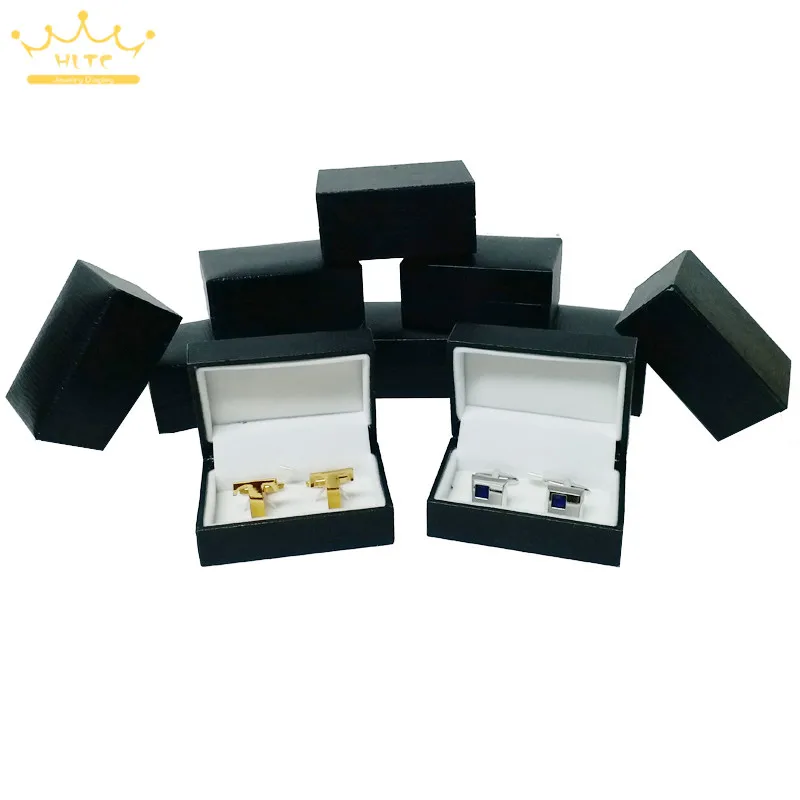 

10pcs / lot wholesale lot cufflinks box PU leather snake pattern badge storage decorative box cufflinks brooch gift box