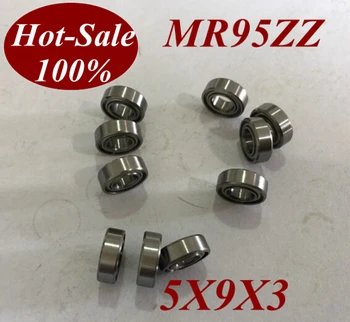 

500pcs Low noisy MR95 ZZ MR95ZZ MR95Z MR95-ZZ 5X9X3 MM Deep groove ball bearing micro miniature bearing motor bearing