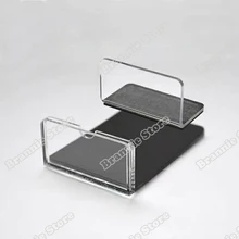 30 шт./лот HUAWEI 3,5 подставка для демонстрации украшений акриловый ценник держатель для мобильного телефона магазин запчасти коробка розничная шоу