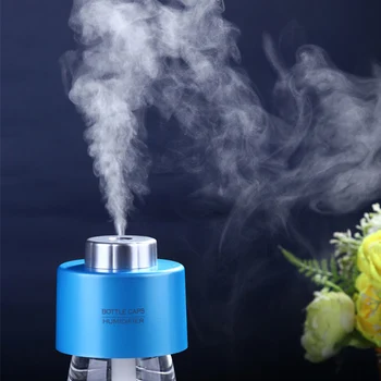 

4Colors Humidifier Office Purification Winter Air Fragrance Anti-dry 1PC New MINI Promotional Bottle Cap Shape Home Use USB