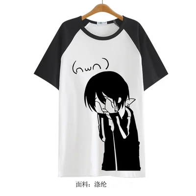 [Сток] аниме Noragami Yato печатных Косплей Футболка S-XXL летний пуловер Топ Тройник унисекс - Цвет: As pic