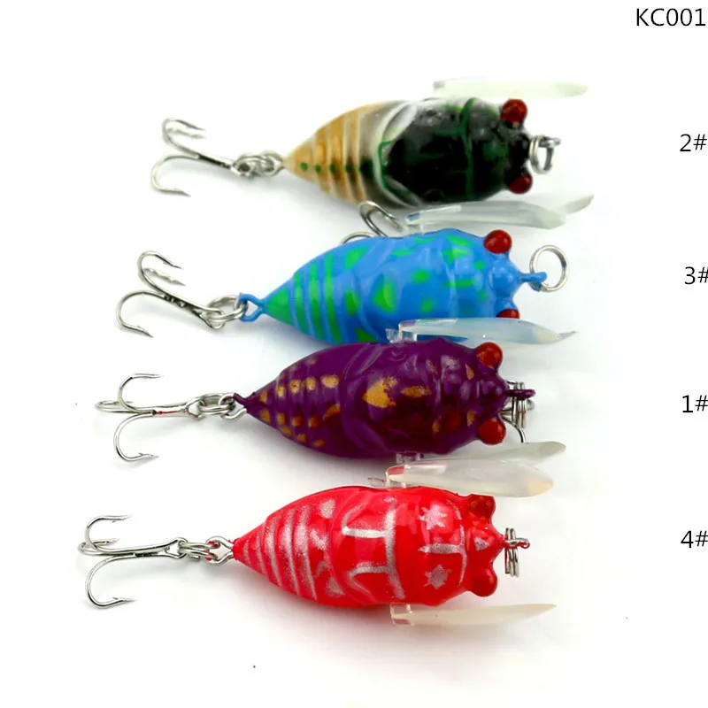 4cm Lure Bait 6.4g insect universal bionic bait fishing lures bait
