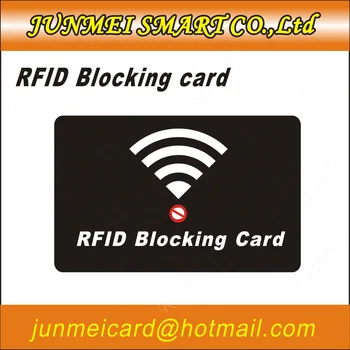 

100pcs CMYK Custom Printing Credit Card Protector Block RFID/NFC Signals RFID Blocking Card
