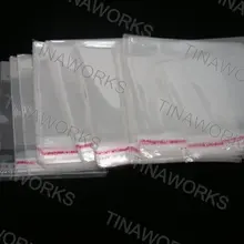 2000 шт упаковочный пакет прозрачный самоклеющийся уплотнитель пластик/Полиэтиленовая упаковка сумки 6*8 см
