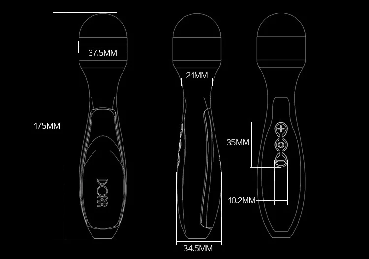 DORR эротические Вибраторы Секс товары для взрослых USB подзарядка Волшебная AV