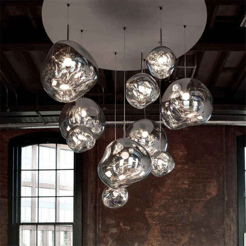 

Nordic 3/5/ 9/11 Head Tom DIXON Lava Pendant Light Luster LED Living Room Pendant Lamp Luminaire Cafe Hanging Deco Fixtures