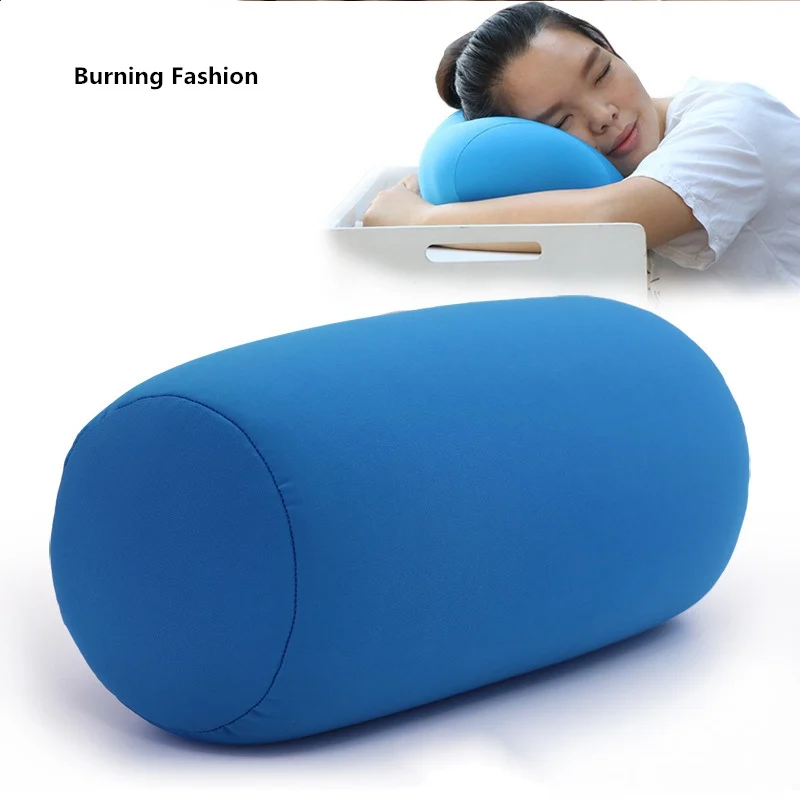 Burning Fashion 30 * 16CM Micro Mini Bead Pillow Roller Travel Pillows