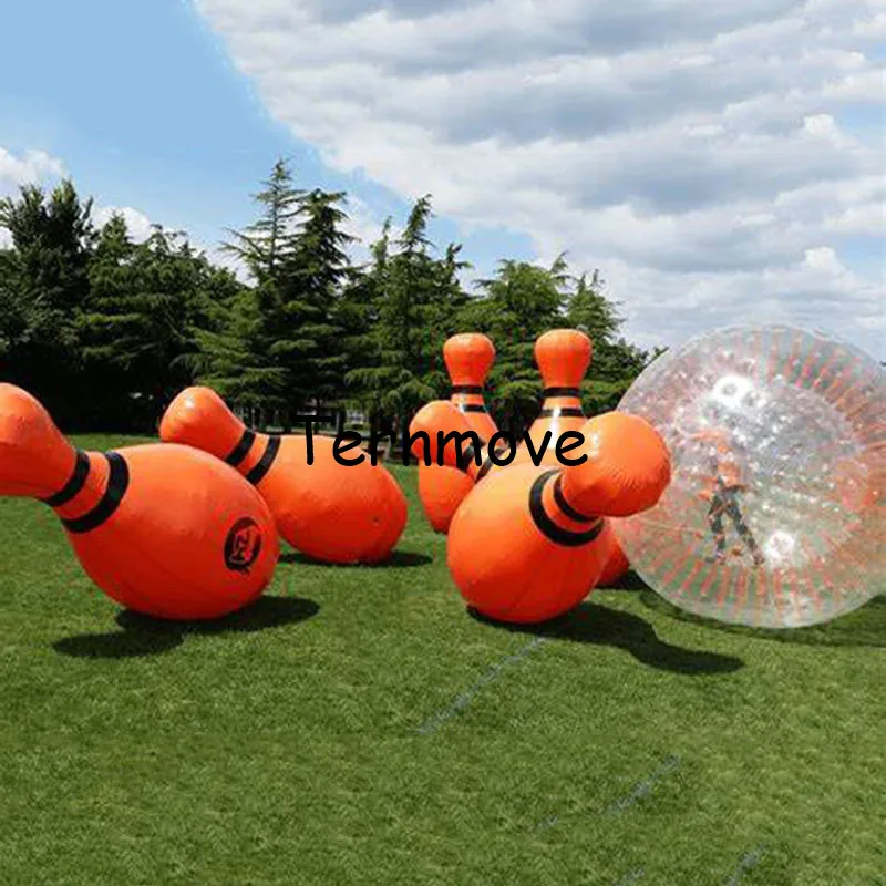 (6 قوارير البولينغ + 1 قطعة zorb الكرة/الكثير) العملاق كرات مطاطية قابلة للنفخ قوارير البولينغ نفخ zoring بالون الإنسان قوارير البولينغ (6 قوارير البولينغ + 1 قطعة zorb الكرة/الكثير) العملاق كرات مطاطية قابلة للنفخ قوارير البولينغ نفخ zoring بالون الإنسان قوارير البولينغ