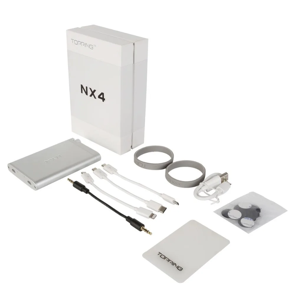 Портативный усилитель для наушников TOPPING NX4 ES9038Q2M XMOS U208 USB DSD DAC|Усилители