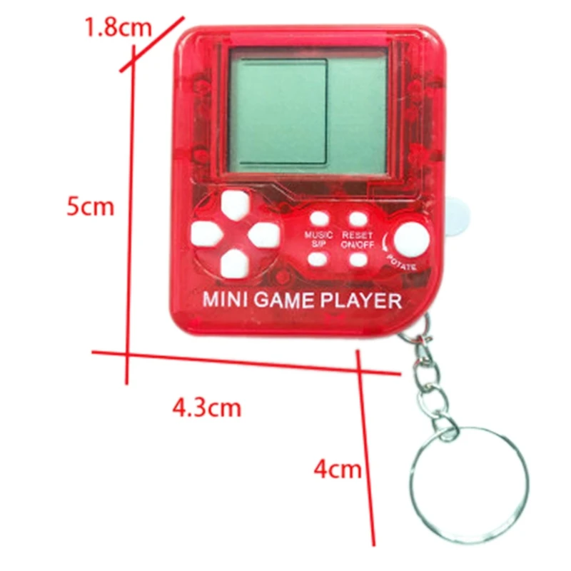 EDC 26в1 тетрис портативная игровая консоль игрушки антистресс Keychai подарок для мальчиков Girls-M15