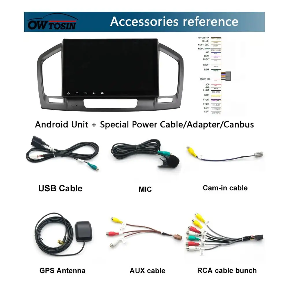 Top 10.1" 8 Core 4G+64G Android 9.0 Car DVD Player For Opel Vauxhall Insignia 2008 2009 2010 2011 2012 2013 GPS Navi Radio Parrot BT 3 Top 10.1" 8 Core 4G+64G Android 9.0 Car DVD Player For Opel Vauxhall Insignia 2008 2009 2010 2011 2012 2013 GPS Navi Radio Parrot BT 3
