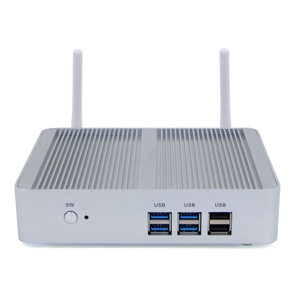 Безвентиляторный мини ПК PfSense 2 * lan HDMI Windows 10 AES NI openvpn intel N3150 четырехъядерный Макс 08