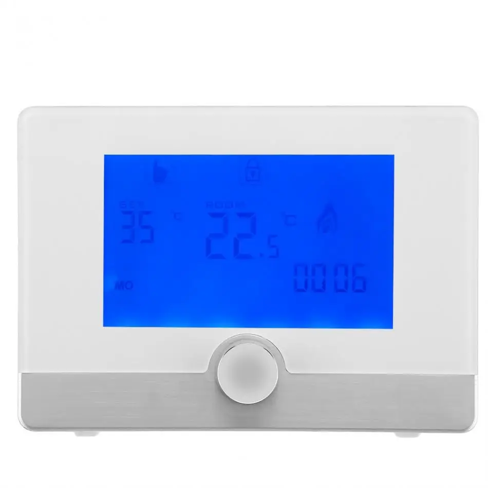 Цифровой программируемый термостат регулятор температуры для настенного котла системы отопления горячий