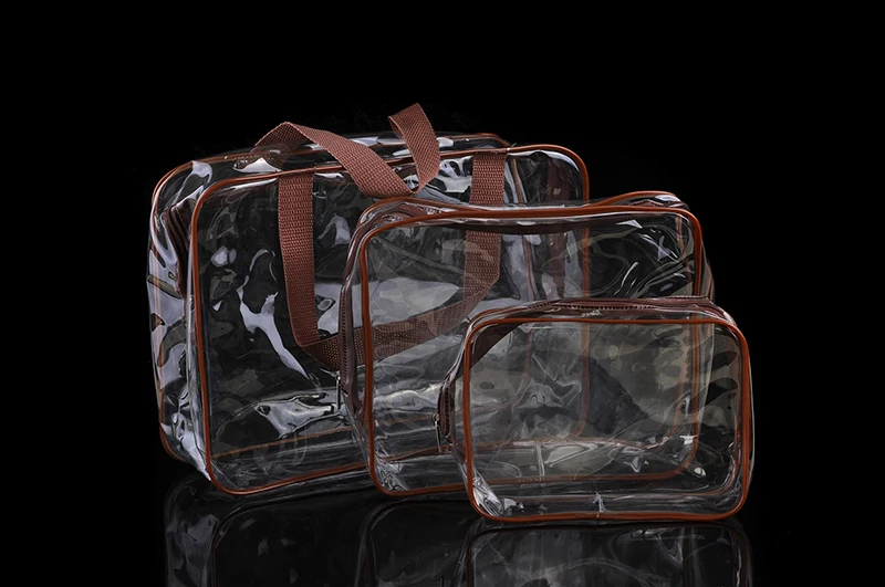 ETya, прозрачные ПВХ сумки, органайзер для путешествий, прозрачная косметичка, женская косметичка, чехол для туалетных принадлежностей, сумка для макияжа, моющиеся сумки