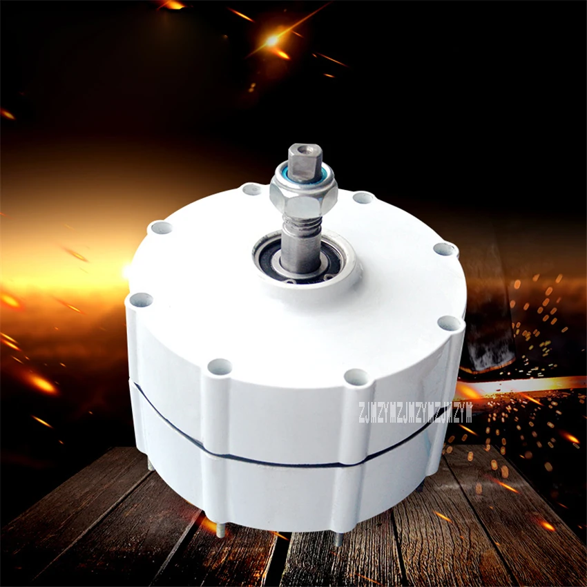 NE-500W Three-phase AC Permanent Magnet Generator Wind Power Alternator 500W Wind Turbine Generator 12V/24V 600r/min IP55 20MM NE-500W Three-phase AC Permanent Magnet Generator Wind Power Alternator 500W Wind Turbine Generator 12V/24V 600r/min IP55 20MM