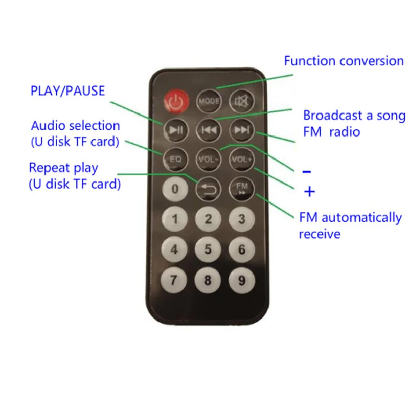 TPA3116D2 Bluetooth 4 2 Плата усилителя 50 Вт + FM радио USB декодирование WMA MP3 F5 001|Усилители