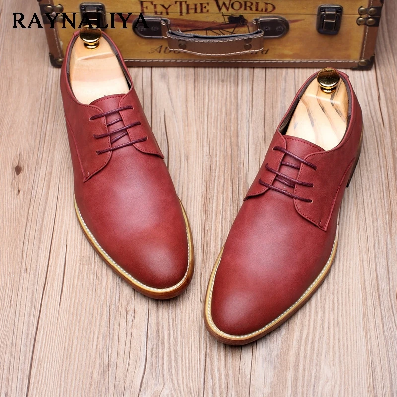 

England Elegant Mens Wedding Dress Oxfords Genuine Split Leather Lace Up Male Formal Party Shoes High Quality Shoes LMX-B0005