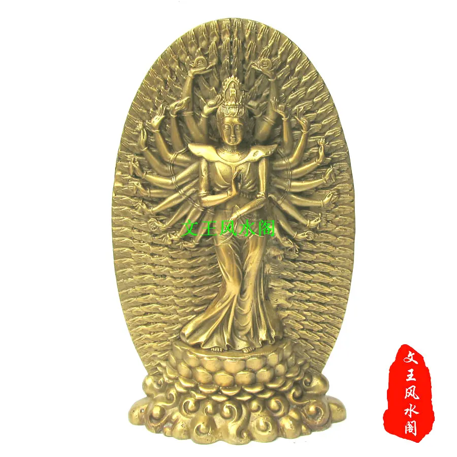

Bronze statue copper guanyin buddha bronze statue Large decoration