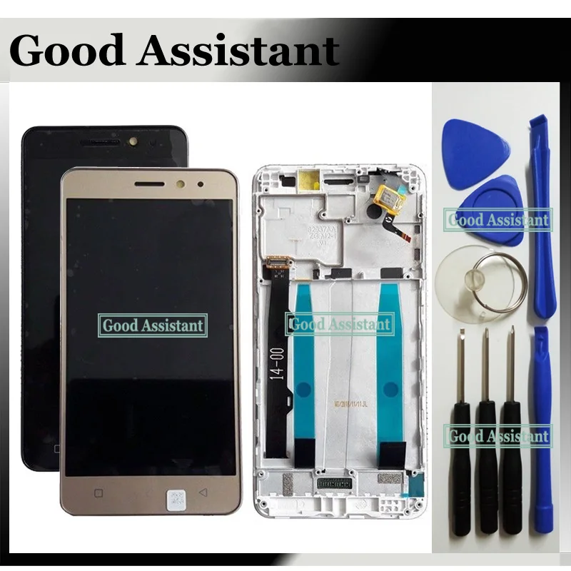 

For Lenovo K6 k33b36 k33b37 / K6 Power K33a42 k33a48 Touch Screen Digitizer Glass LCD Display Assembly With Frame Free Tools