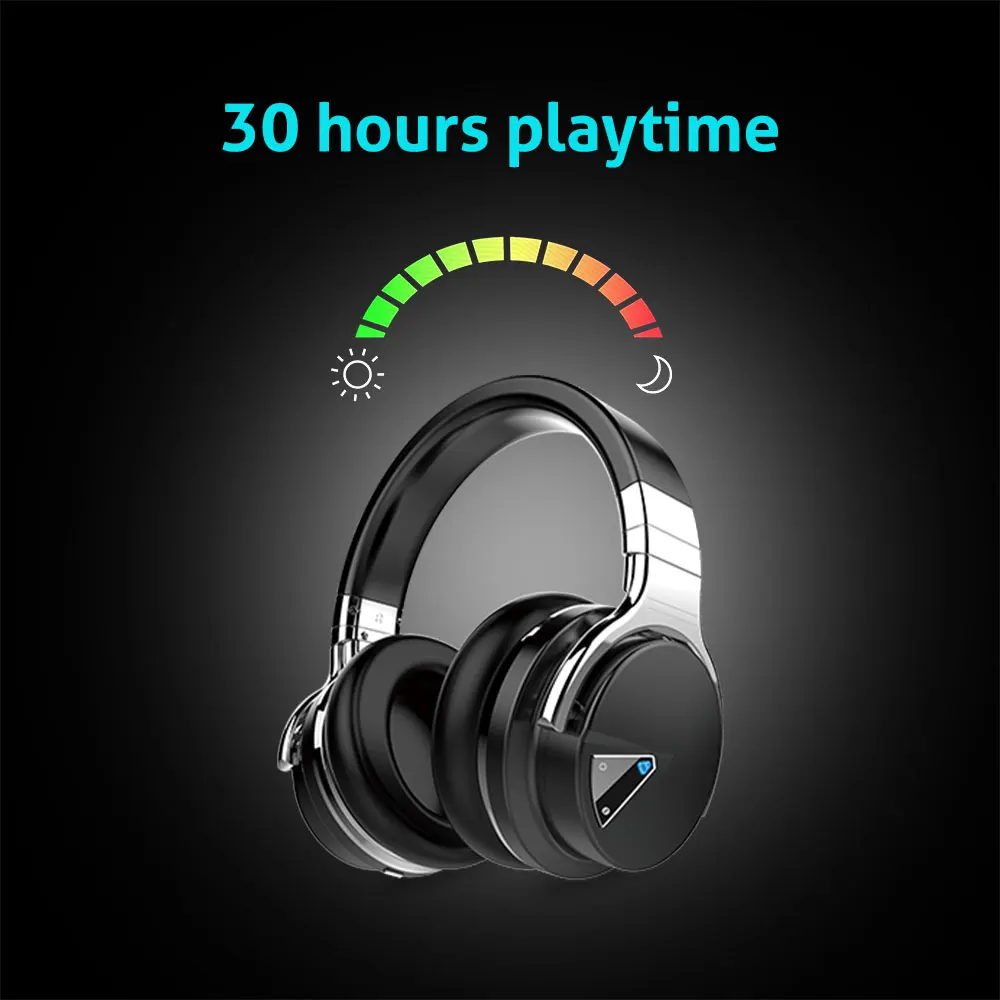 Cowin-fones de Ouvido Fone de Ouvido sem Fio Cancelamento de Ruídos Bluetooth e7 - Image 4