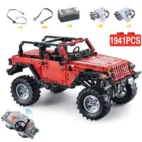 Cada Afstandsbediening 2.4G Avonturier Auto 1941pcs Technic Batterij Box Motor Schepper Bouwstenen Blokken Speelgoed voor Jongens