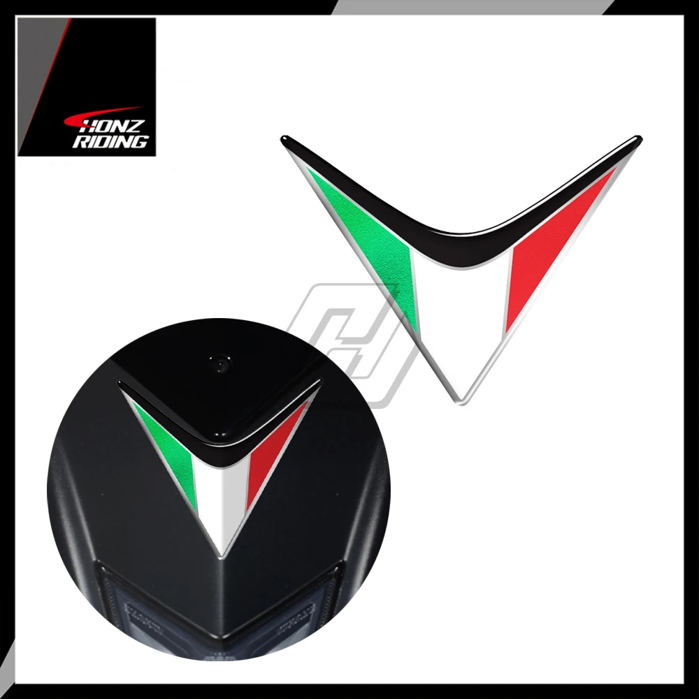 

For Aprilia RS4 RSV4 RS APR150 SR MOTARD Tuono V4 Decals 3D Resin Motorcycle Front Fairing Decals Italy Sticker