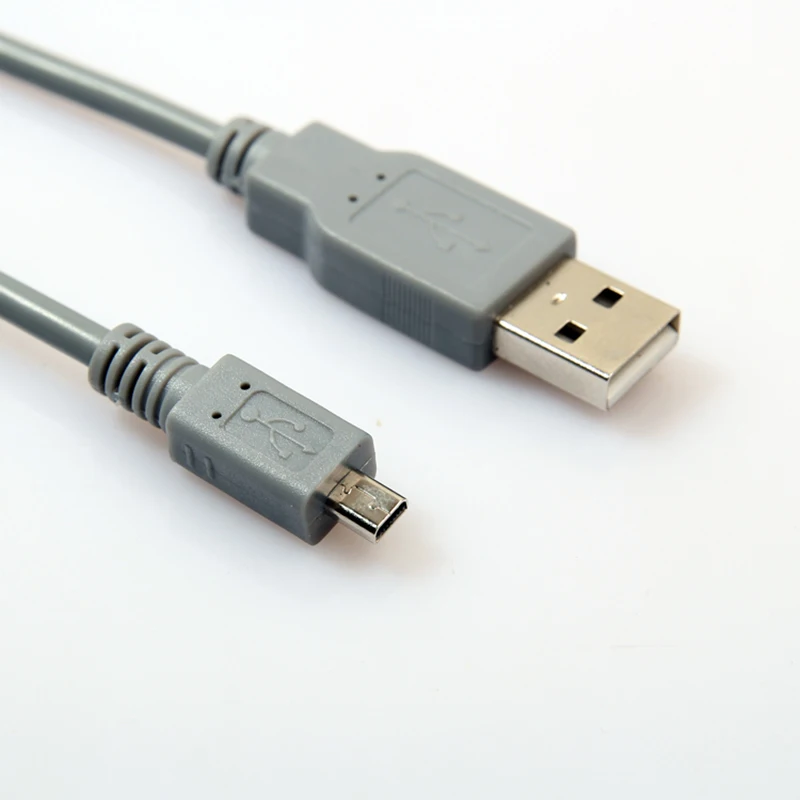 DOITOP 1 м USB кабель мини 8 pin цифровой камеры кабель питания данных с магнитным кольцом для Nikon sony S650 S700 A350 W190 DSLR камеры
