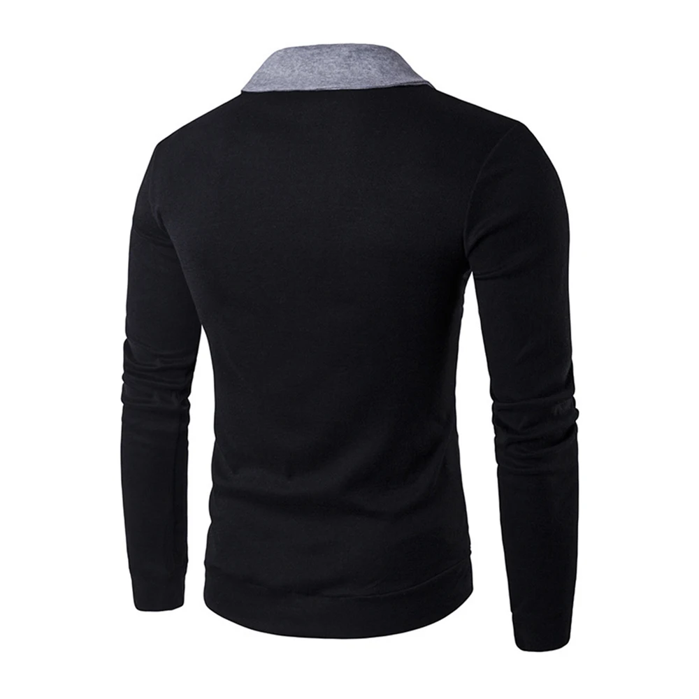 2019 Autumn Pullover Slim Fit Thin Mens Knitted Sweaters Male Long Sleeve Fashion Men Clothing Knitted Sweaters Pullover
