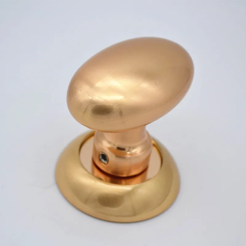 

Zinc Alloy Gold Plated Interior Door Handles Door Knobs for Interior Doors Bedroom Mechanical Lock
