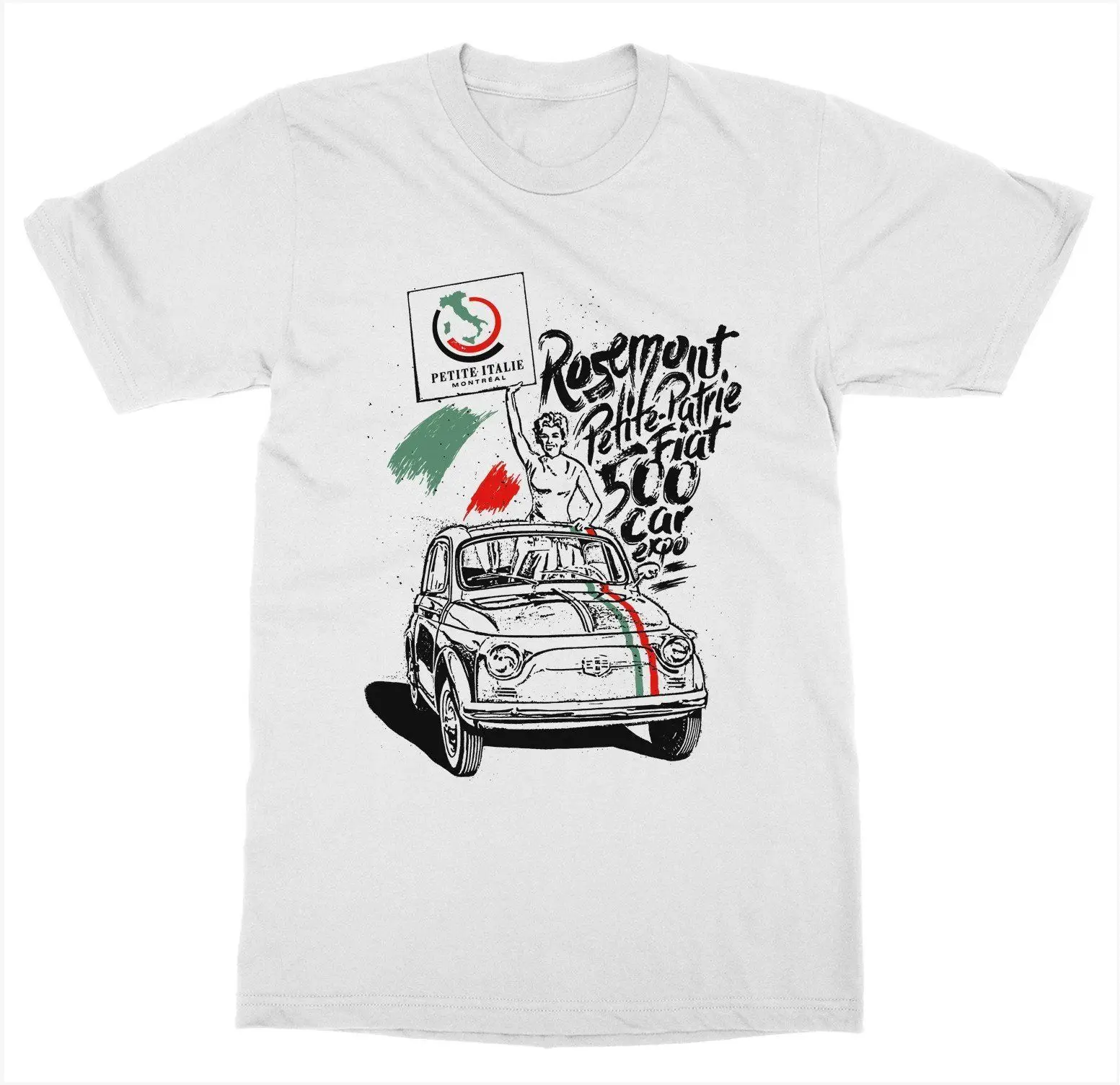 La Petite Italie Montreal T-Shirt Quebec Canada City French Hood MTL Canadiens | Мужская одежда
