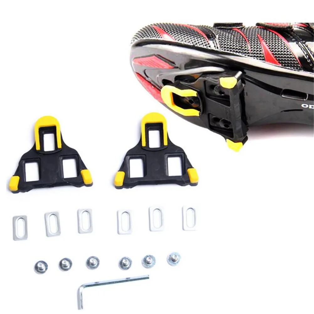 

Bicycle Self-locking Pedal Cleat Road Bike Shoes Cleats Locking Plate Splint for Shimano Road SM-SH11 SPD-SL System