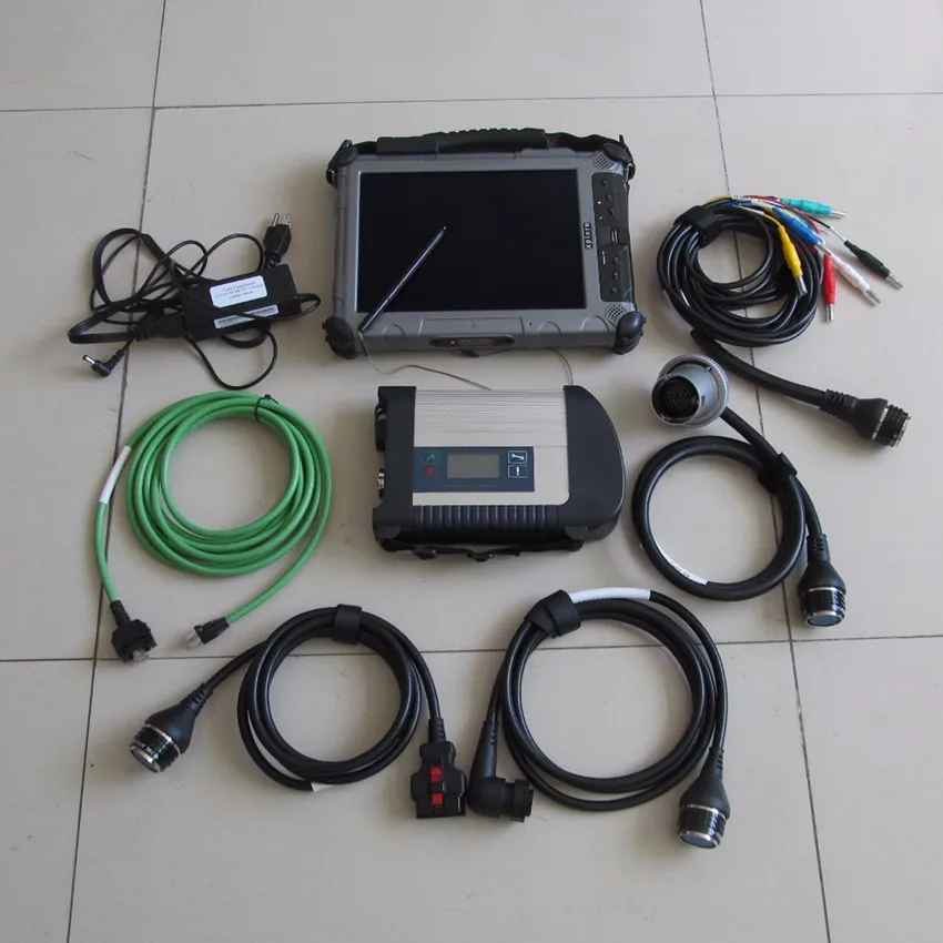 Супер 2в1 mb star c4 sd Подключение и для bmw icom next с программным обеспечением два Мини ssd установлен в ноутбуке xplore ix104 c5 i7 4g