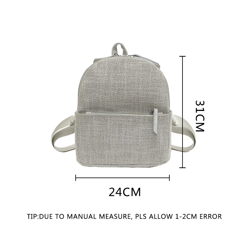 New Women Fahsion Canvas Backpacks Student Travel Female Casual Shoulder Bags Lady Weave Mochila Holiday Knit Back Pack BP3015 (21)
