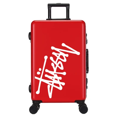 Kaweida Классический Высокое качество 20/24/26 дюймов ПК прочная рулонная Чемодан Для мужчин Spinner бренд бизнес сумка на колесиках для путешествий чемодан - Цвет: M