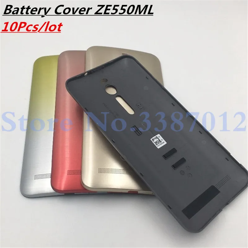 

10Pcs Original Phone Housing Cases For ASUS Zenfone 2 Deluxe ZE551ML ZE550ML Blue Back Battery Cover Rear Door With Power Button