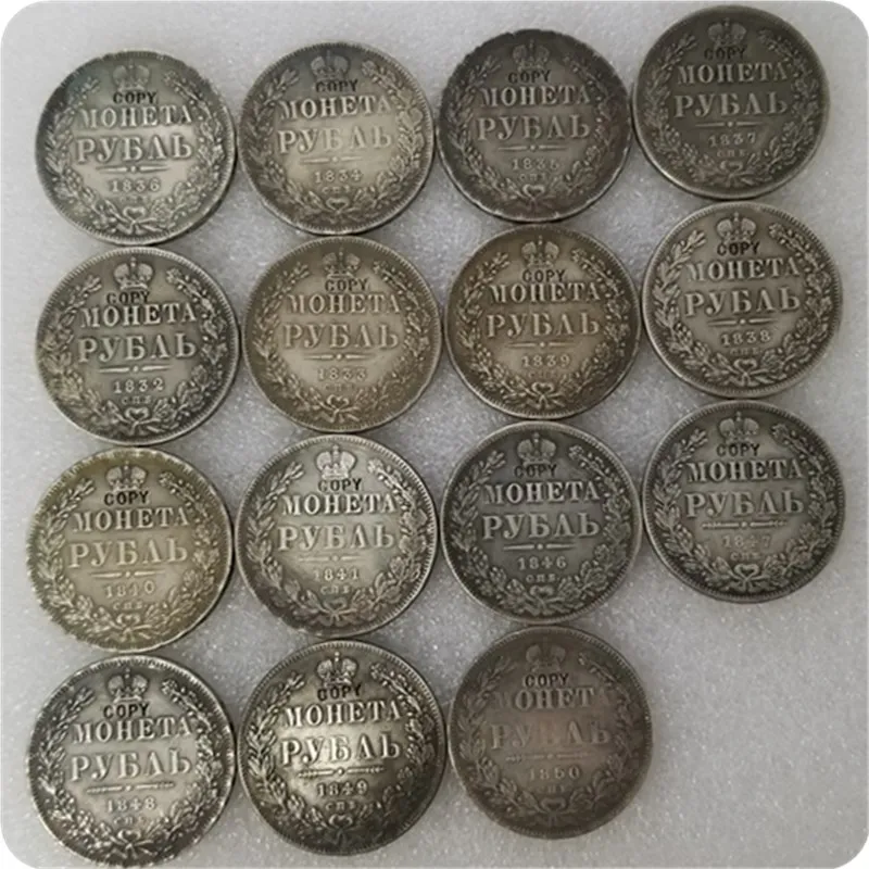 Российская империя Николая 1 рубль копия 1832-1858