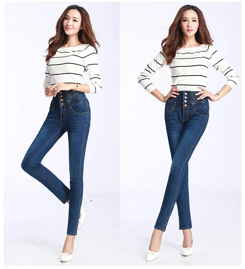 Зимние женские джинсы с высокой талией, черные джинсы Modis, Флисовые женские джинсовые штаны больших размеров, женские джинсы больших размеров