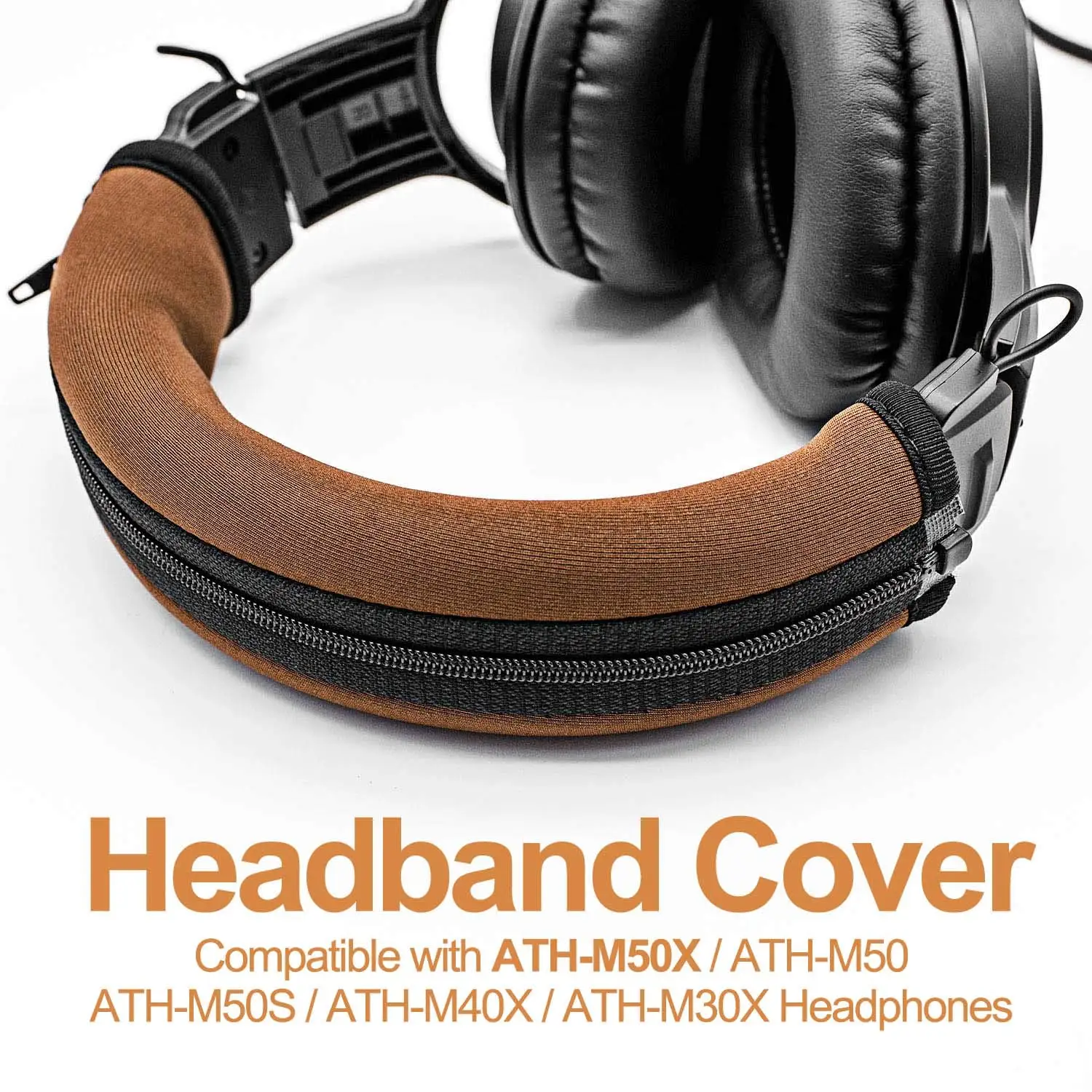ATH M50X - Funda para diadema – También compatible con auriculares HS50,  HS60, HS70, Cloud 2, Cloud Alpha, DJ DN-HP1000, MDR-V600, V900,  ATH-WS1100IS