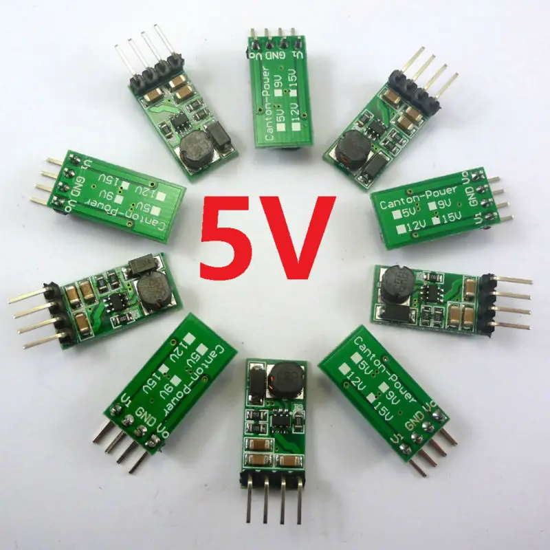 

CE014_5V*10 10x 3V 3.3V 3.7V 4.2V to 5V dc-dc step up boost converter for 18650 power bank 3d printer banana pi LED OLED LCD