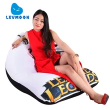 LEVMOON Beanbag Sofa Chair legends WOMEN Seat Zac Comfort Bean Bag Bed Cover Without Filler Cotton Indoor Beanbag Lounge Chair