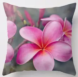 Новое поступление красивые домашние мягкие искусства любви и Aloha цветочные печати площади красивые наволочки накидка на подушку подушка в