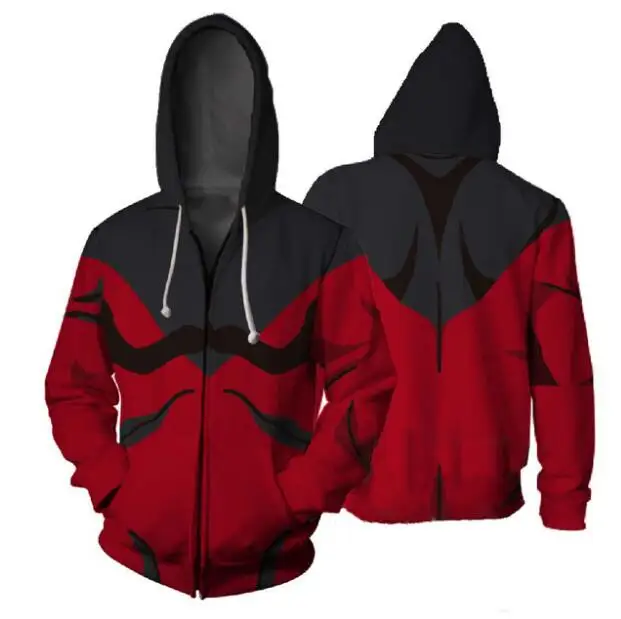 

S-5xl Anime Naruto Boruto Hoodie Uzumaki Boruto Naruto Uchiha Sasuke Akatsuki Tops Hoodies Sweatshirt Zipper Coat Sweatshirt