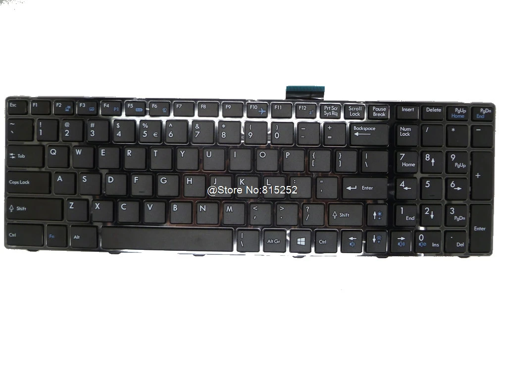 

Laptop Keyboard For MSI GP60 2QF-827US GP60 2QF-827US English 2QF-870CZ 2QF-1092XCZ Czech 2QF-1049XTR Turkey 2QF-1055NE Nordic