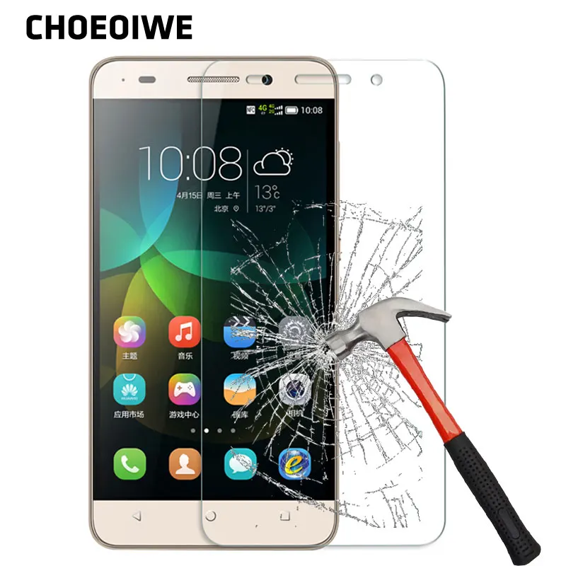 

CHOEOIWE For Huawei Honor 4C Pro 8 6 Plus 6X 5C 5X 7 Lite 7i 3C 3X 2.5D 9H Tempered Glass Explosion-Proof Phone Glasses Film