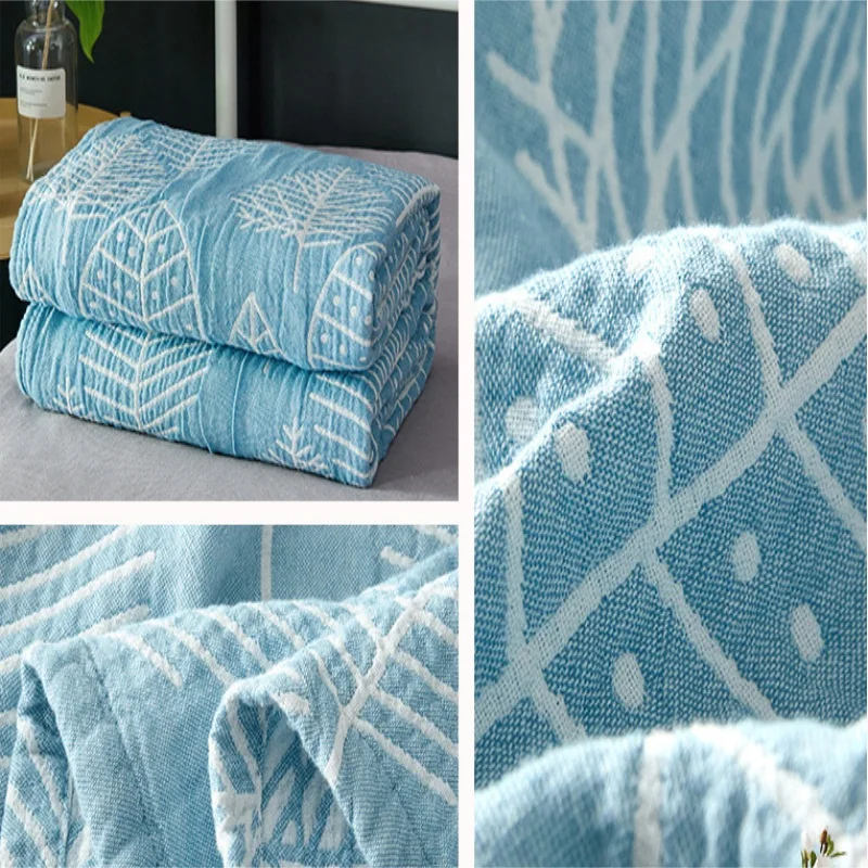 

100% Cotton Blanket Bed Sofa Travel Breathable Chic Mandala Style Large Soft Throw Blanket Para Blanket
