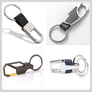 

leather Metal Men Car styling Key Ring Chain Keychain keyring for Volkswagen VW POLO Golf 4 Golf 6 Golf 7 CC Tiguan Passat B5