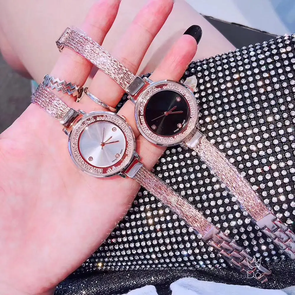 

New Fashion Swa Quartz Watch Popular Women's Watches Wrist Watch Luxury Ladies Bracelet Clock Relogio Feminino